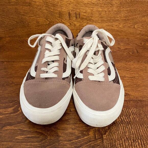 VANS Old Skool Pro Desert Camo Stucco Shoes Big Boys 5.5 - Picture 3 of 8